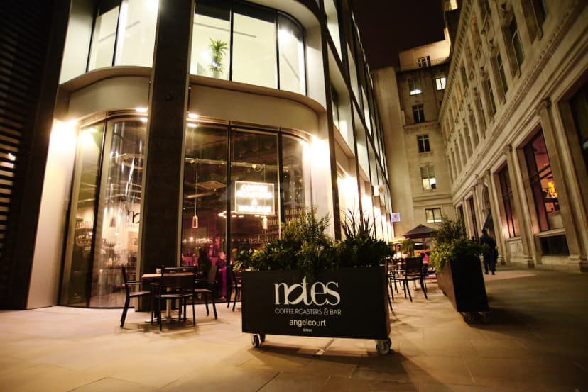 Notes Coffee & Bars - The Gherkin — photo 1