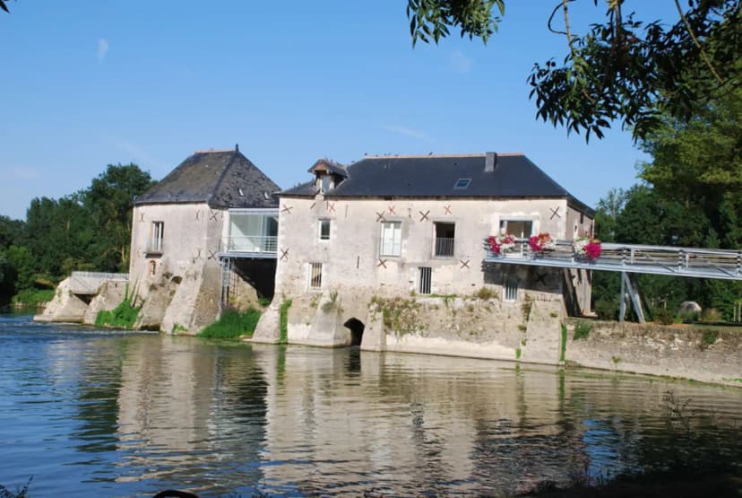 The gear - mill Villevêque — photo 1
