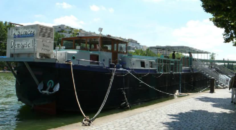 The barge Demoiselle — photo 1