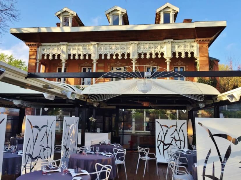 Au Pois Gourmand restaurant terrasse gastronomique — photo 4