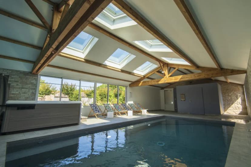 Domaine de la Coutardiere - Gîte 15 personnes avec piscine intérieure en Vendée — photo 4