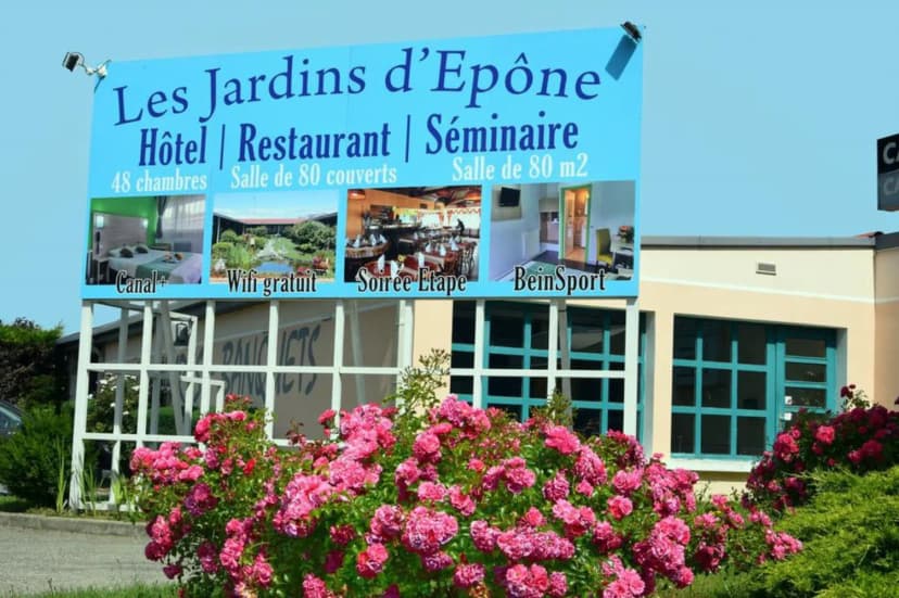 Hôtel Restaurant Les Jardins d'Epône — photo 1