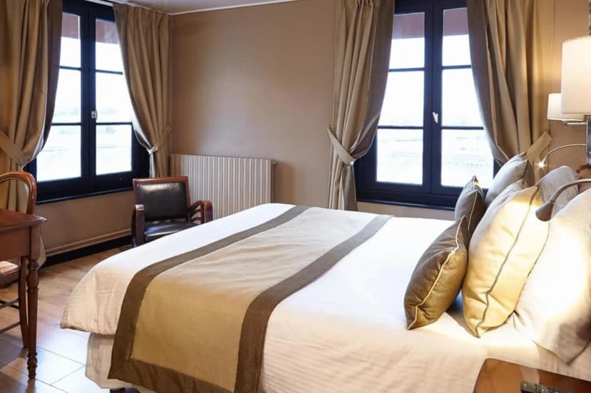 Hotel Le Cheval Blanc -Vieux port Honfleur- climatisé — photo 3