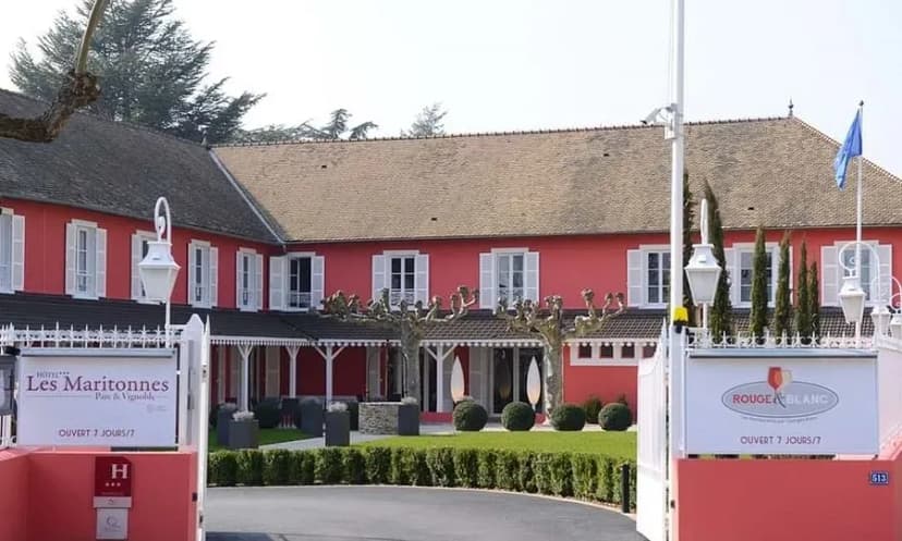 Hotel Les Maritonnes Parc Vineyard Restaurant Rouge & Blanc — photo 2
