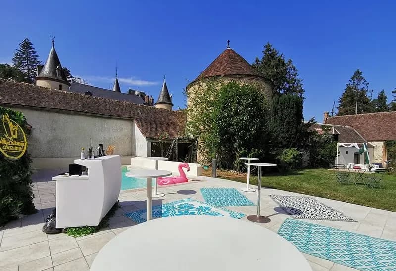 Domaine de Tardais, grand gîte familial et salle de réception en Eure et Loir dans le Perche, département 28 — photo 1