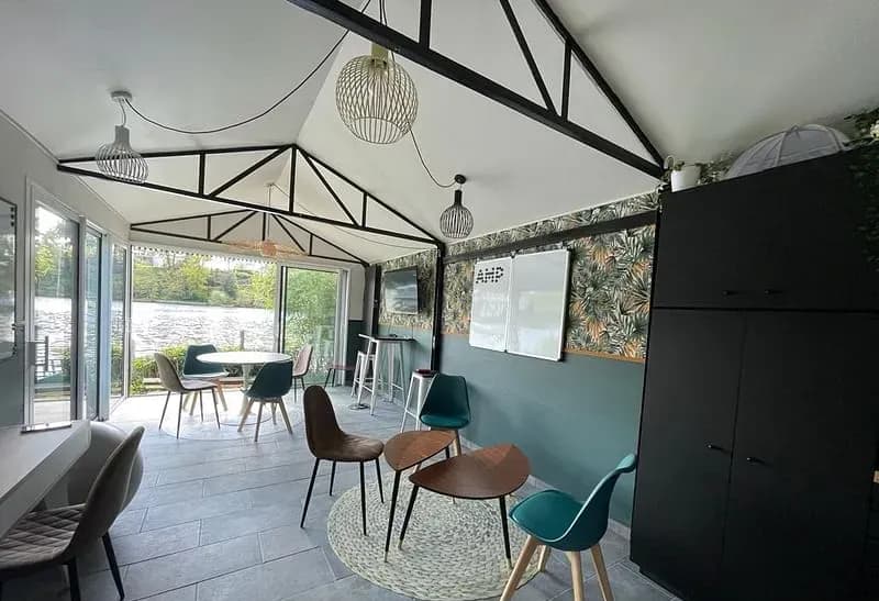 Le cabanon sur Erdre - salle de réunion, coworking, Nantes Sucé sur Erdre — photo 3