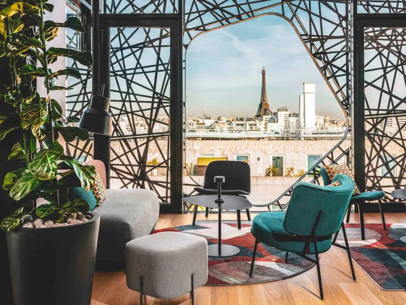 Bar Rooftop Vue Tour Eiffel