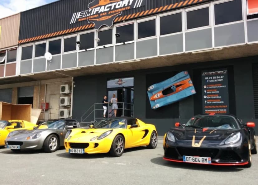 Simfactory - automobile driving simulators - Bar